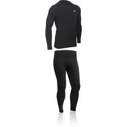 F-Lite SUPERLIGHT Herren Funtionsunterwäsche Set schwarz - M