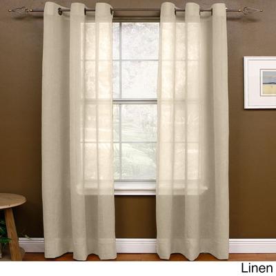 Miller Curtains Preston 84-inch Grommet-top Sheer Panel