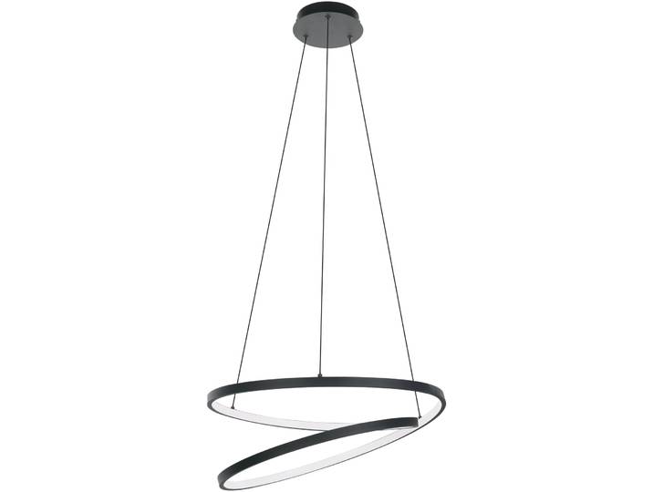 Eglo Pendellampe Ruotale Schwarz Aluminium/Stahl 4800 lm B 55 cm - LED - Pendellampe- LED Energiesparlampe