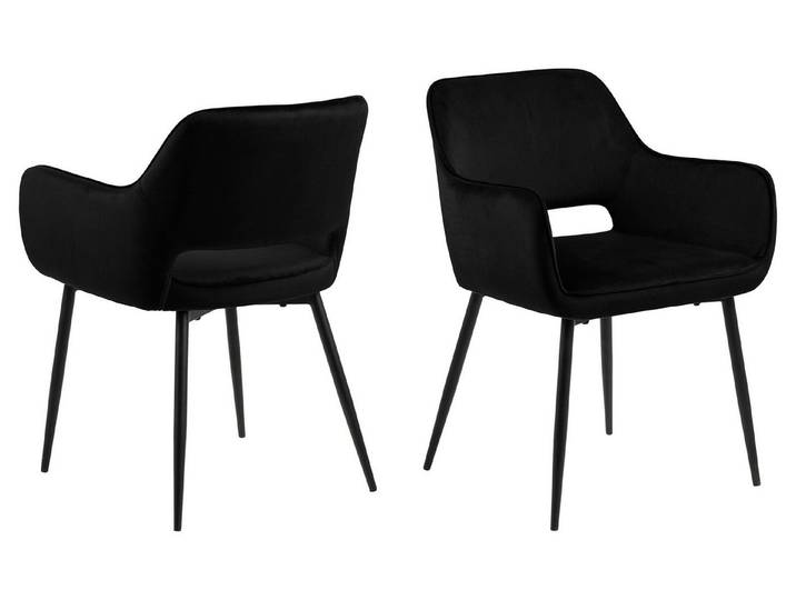 designimpex Esszimmerstuhl Design Esszimmerstuhl SL-1 Stuhl Stühle Samt Esszimmer Velour