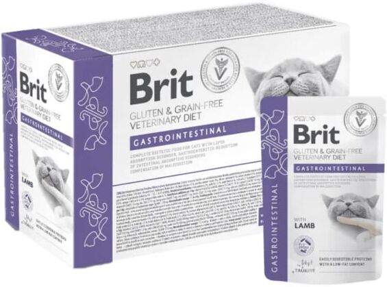 Brit Veterinary Cat Gravy Gastrointestinal 12 uds x 85g