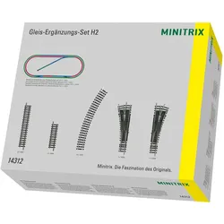 MiniTrix N Gleis-Ergänzungs-Set H2 (Spur N)
