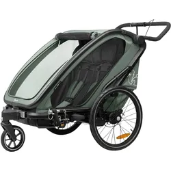 Hauck Select Fahrradanhänger Bike N Walk, khaki
