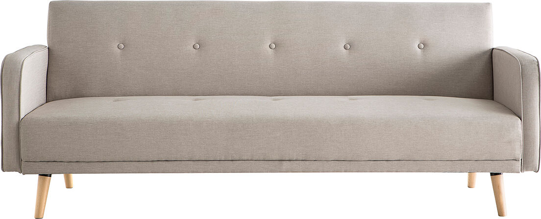 Miliboo Sofa verstellbar 3 Plätze skandinavisches Design Naturfarbe ULLA