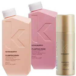 600ml KEVIN.MURPHY PLUMPING Set (Shampoo 250ml + Conditioner 250ml + Haarspray 100ml)