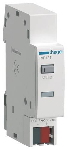 Hager TXF121 Schnittstelle