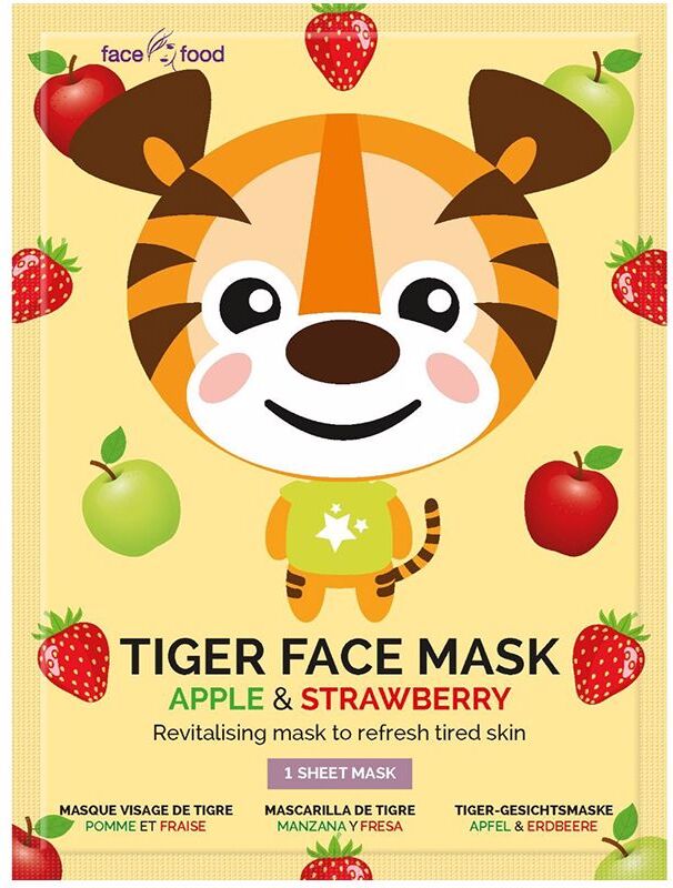 7th Heaven Animal Tiger face mask 1 u