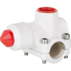 Rohrverbindung Flamco T-Plus für Kopferrohre, dünnwand Stahl- und Edelstahlrohr 18x1/2"x18