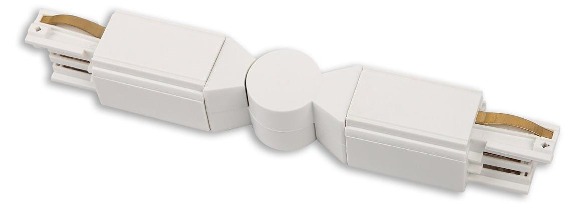 MaxLight Gebogen verbindingsstuk TRACK, wit, DOBAC MHT1-A-WH