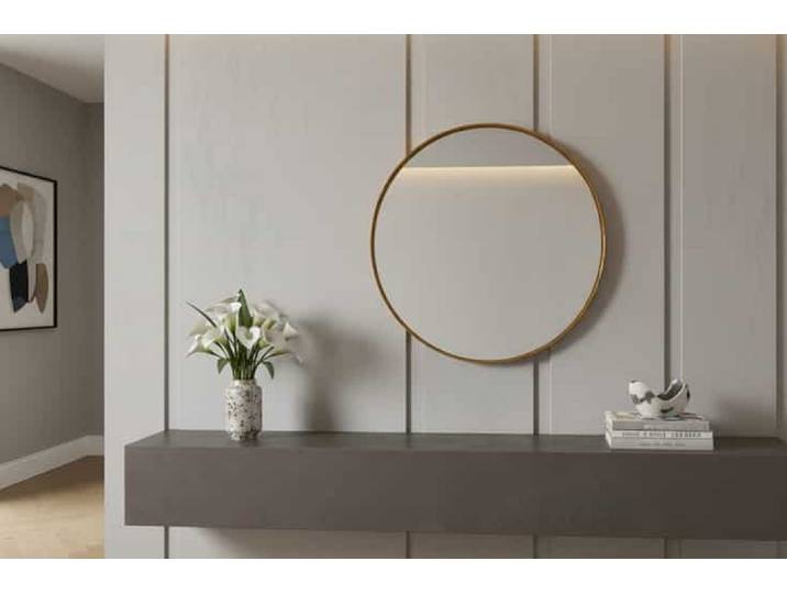 Design Wandspiegel „Portrait“, verschiedene Grössen Gold Invicta Interiors