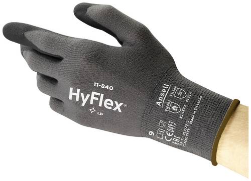 Ansell 11840R100-1P HyFlex Nylon, Spandex Arbeitshandschuh Größe (Handschuhe): 10 EN 388:2016, EN 420-2003, EN 407:2020, EN