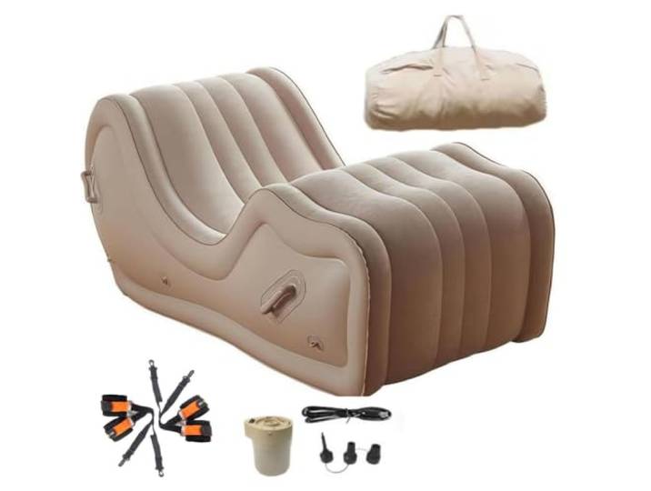 Sex Aufblasbare Sofa Erotische Möbel Sex Möbel Couch Sexstuhl Damen,A-Sofa Liebesmöbel Position Aufblasbares Inflatable Chair Sessel Aufblasen Reiten Sex-couch Frau Stuhl Erwachsene Klappbar,A-Sofa