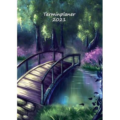 Terminplaner 2021, Taschenbuch von Angelina Schulze, Angelina Schulze Verlag, 978-3-96738-118-4