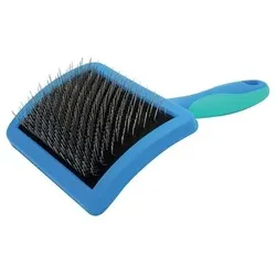 Vivog Slickerborstel Hard Blauw (Hund, Katze), Tierpflegegerät