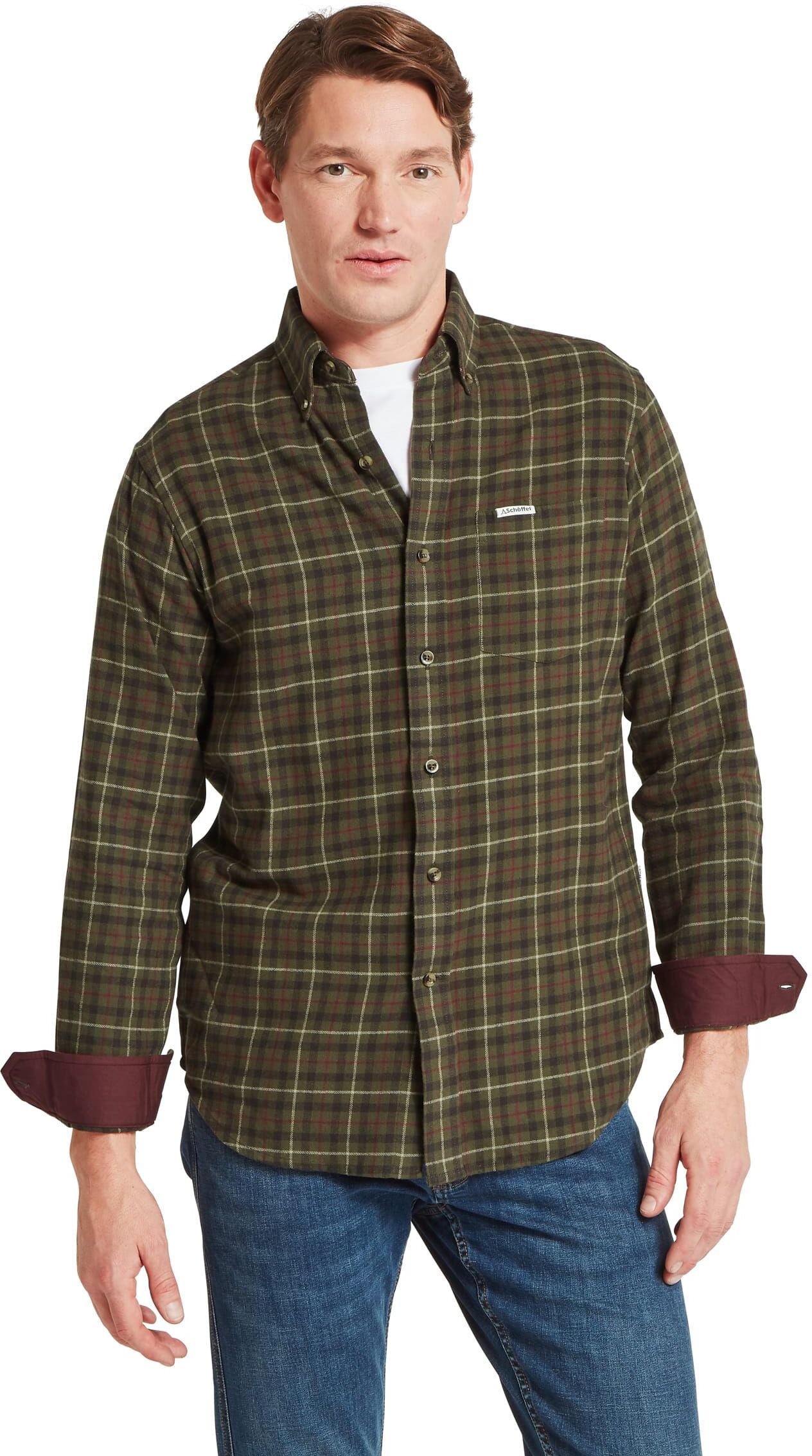 Schöffel Country Akenham Shirt - Green - Size 3XL - Men