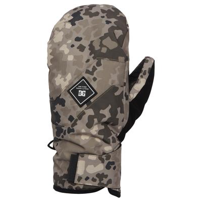 Fäustlinge DC SHOES "Franchise", Herren, Gr. M, grün (fractal), Obermaterial: 100% Polyurethan., Handschuhe Fäustlinge