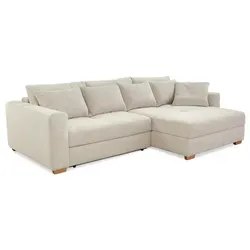 Ecksofa mit Funktion Kampen Stoff Beige