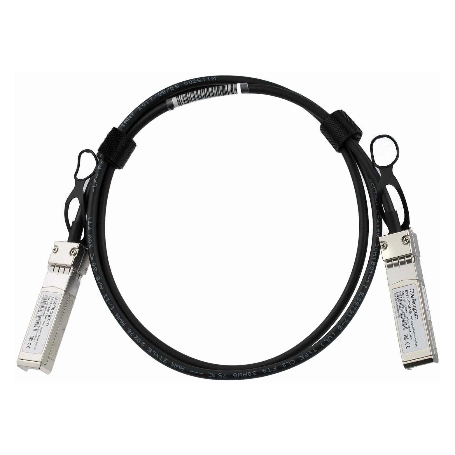 StarTech 1M 3.3FT 10G SFP+ DAC CABLE (EXSFP10GE1M)