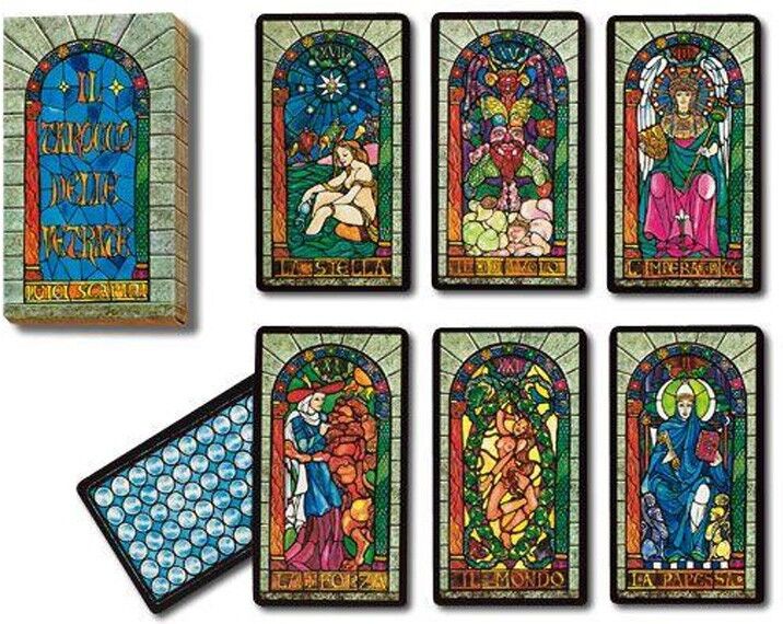 Tarot Delle Vetrate de Luigi Scapini - Dal Negro