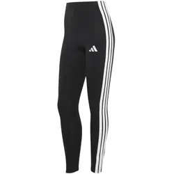 adidas Essentials 3-Stripes Cotton Leggings Damen - black/white -