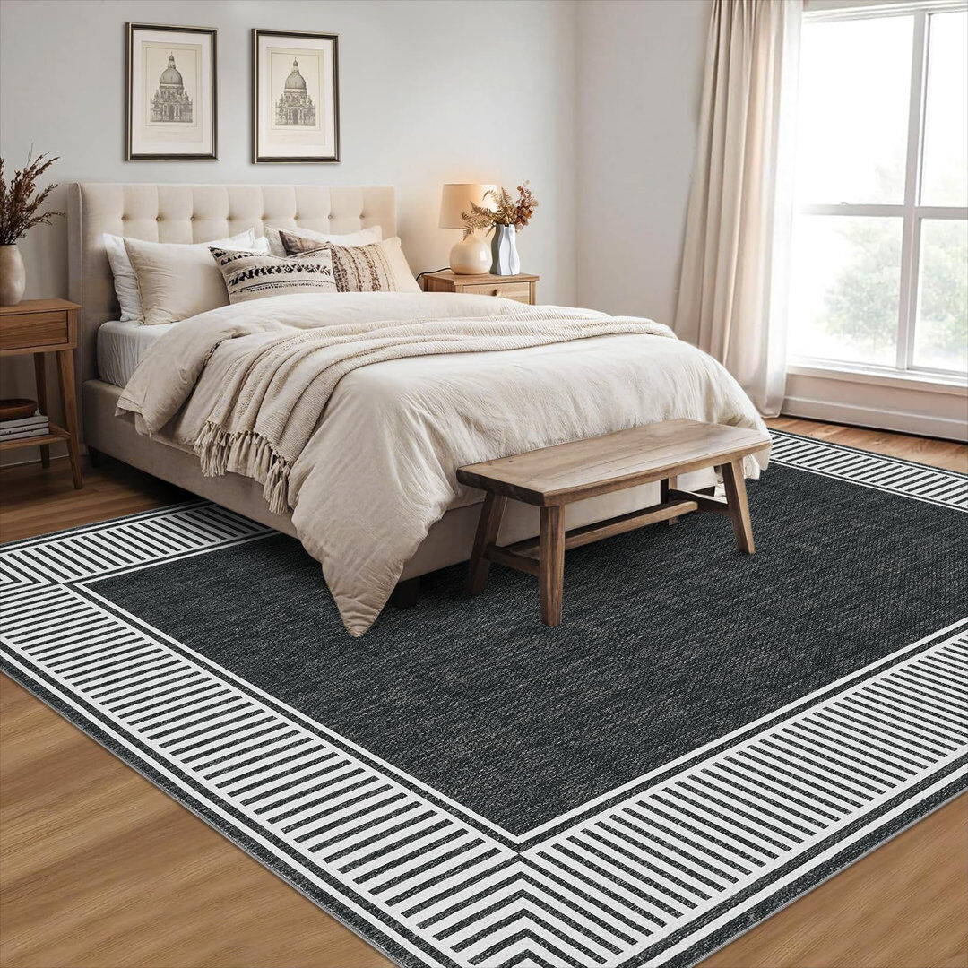 Brayden Studio Area Rug black 200*290cm