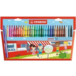 Stabilo 30er-Pack Filzstifte »power«