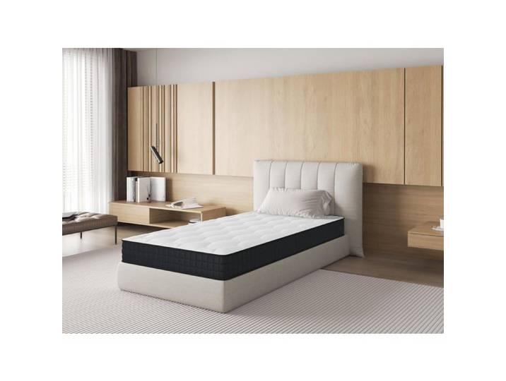 Matelas 90x200 cm mousse mémoire 14 cm 7 zones confort accueil moelleux mousse respirante