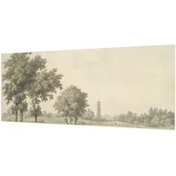 FOTOTAPETE 250x104 cm - Ein ruhiger Park