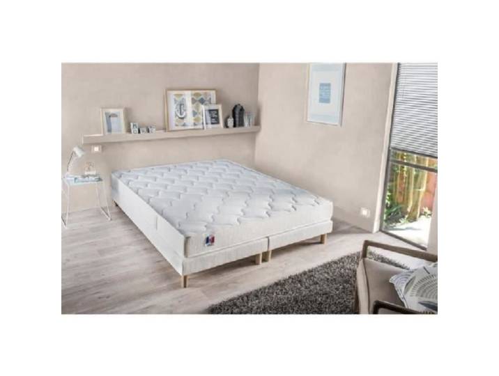 Ensemble matelas + sommier 160x200 - Latex - Equilibré - CONFORT DESIGN