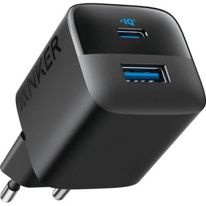 Anker USB-Ladegerät 323, 33 Watt, 1x USB-C und 1x USB-A, 2 Ports, Schnellladegerät