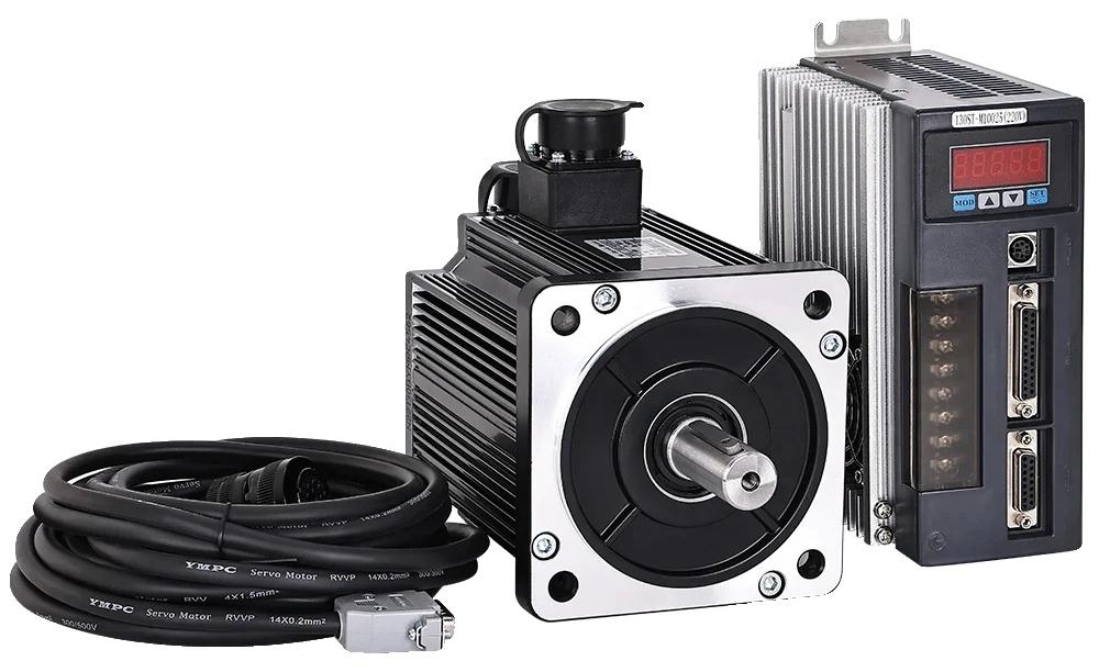 AC Servomotor, 3,8 kW Leistung, 2500 U/min Geschwindigkeit, Keine Bremse 220V