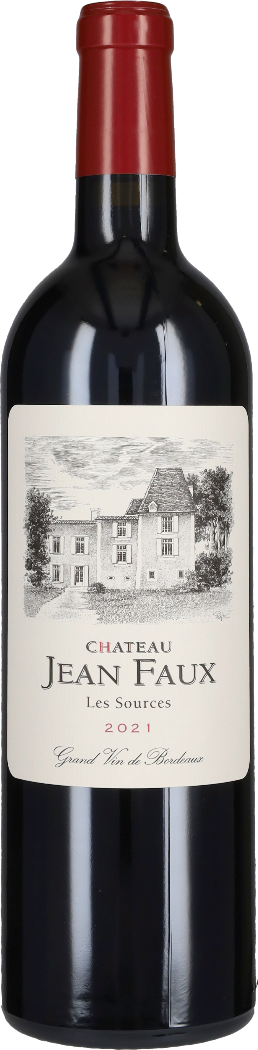 Château Jean Faux Bordeaux Rouge Superieur 'Les Sources' Chateau Jean Faux 2022