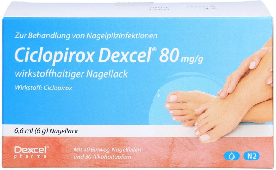 Ciclopirox Dexcel 80 Mg/g Wirkstoffhalt.nagellack 6.6ml