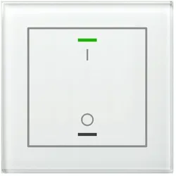 MDT technologies KNX Glastaster II Light 1- GTL-1TBW.02S