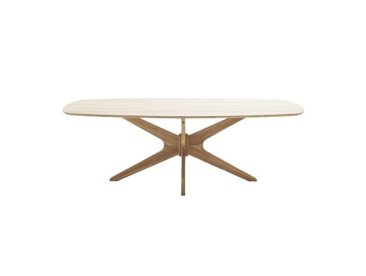 MCA Esstisch Jefferson Wildeiche massiv 160 x 90 cm