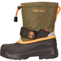 TROLLKIDS Kids Telemark Winter Boots PRO, Größe 39 in Grün Grün