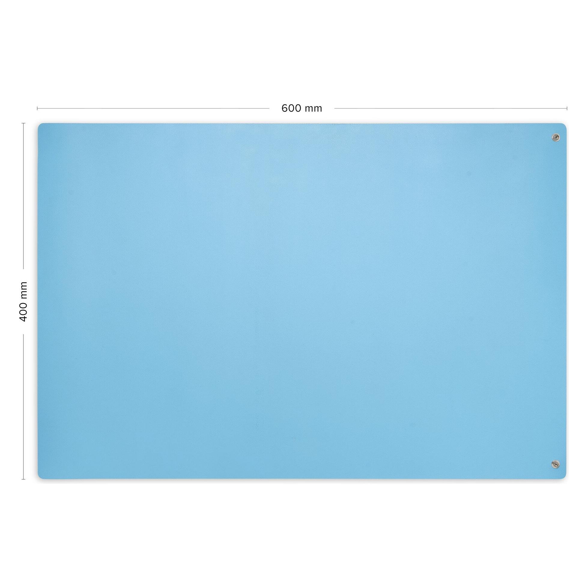 Safeguard ESD-Tischmatten Set XS ProPlus, blau, 600 x 400 mm, 6-teilig, inkl. Erdungspunkt (Statikschutz) (SG-TMS-BL-GL-XS PROPLUS 2DK-600X400X2)