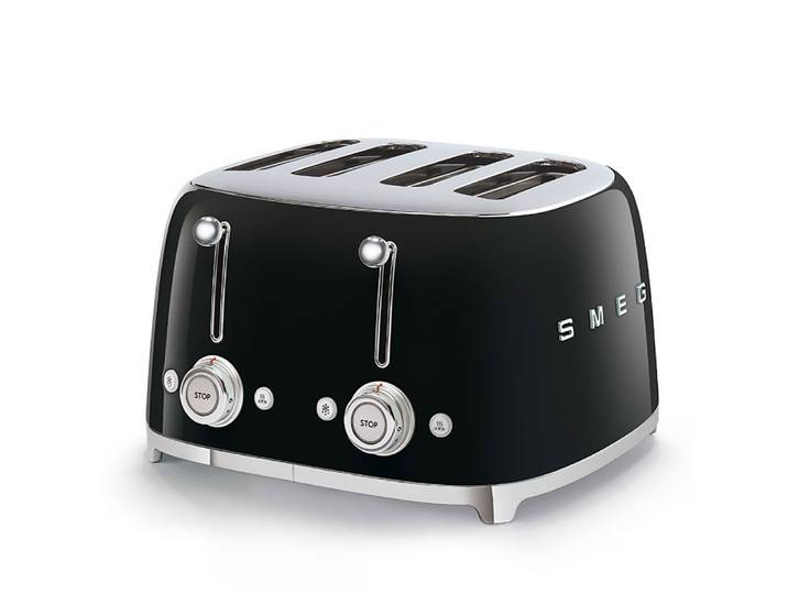 Grille-pain vintage 4 tranches noir smeg