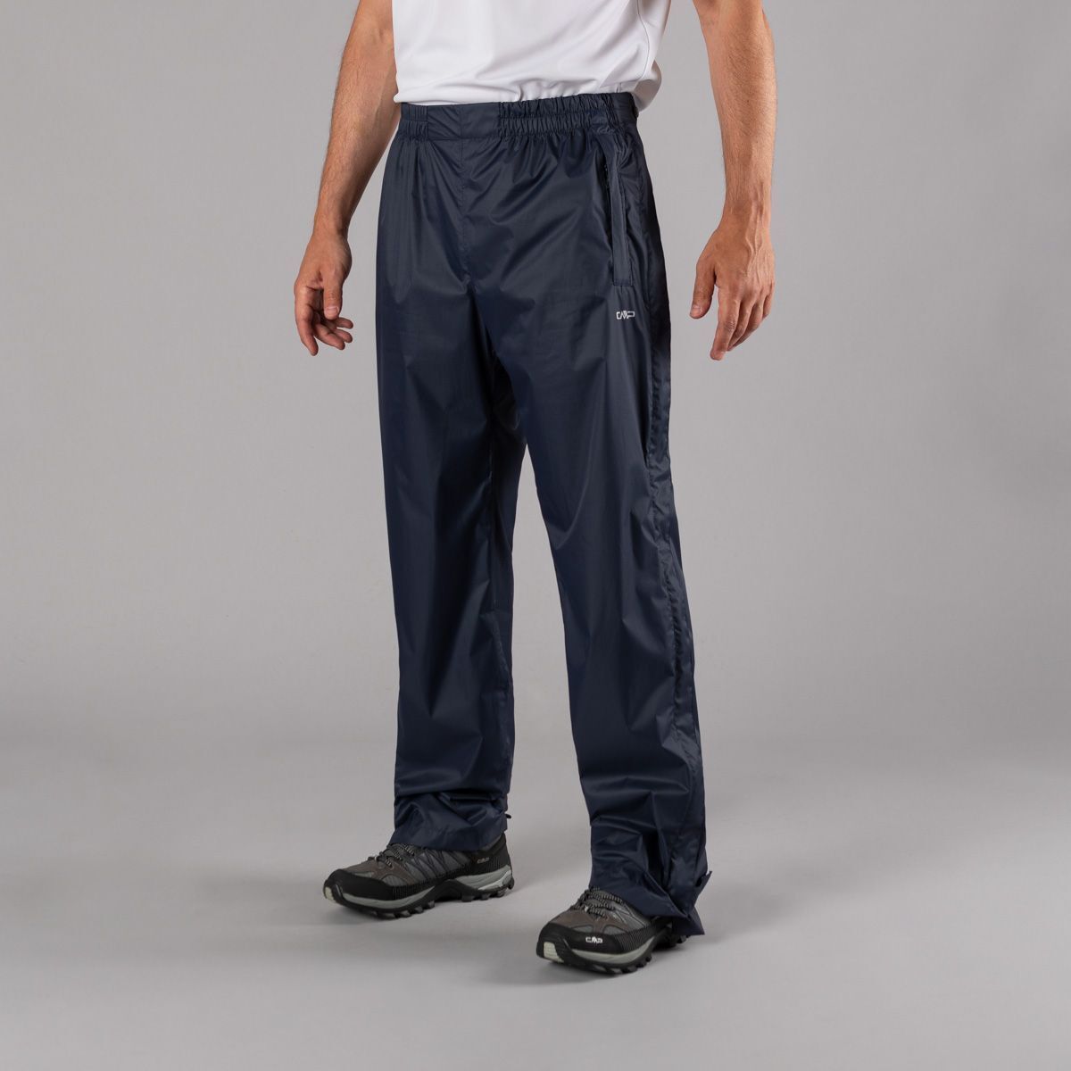 CMP MAN Rain Pant With Full Lenght Side Zips black blue (N950) L 39X6627-N950-L