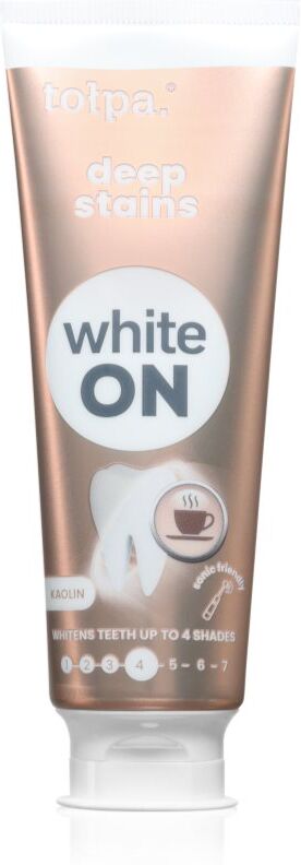 Tołpa On White Deep Stains dentifrice blanchissant 75 ml