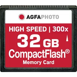 AgfaPhoto - Flash-Speicherkarte - 32 GB - 233x - CompactFlash