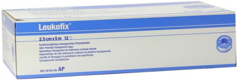 Leukofix 5mx2,5cm 2132 Verbandpfl. 12stk