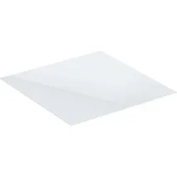 Geberit ONE Abdeckung für Seitenschrank und Seitenelement, Glas, 45x0,6x46,5cm, 505.082.00.1, Farbe: weiss/Glas