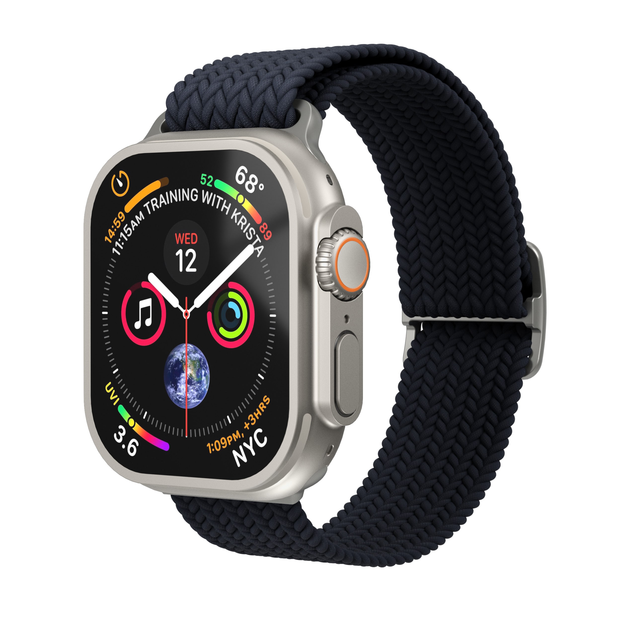 Vonmählen Woven Loop Navy 38 / 40 / 41 mm AWS00153