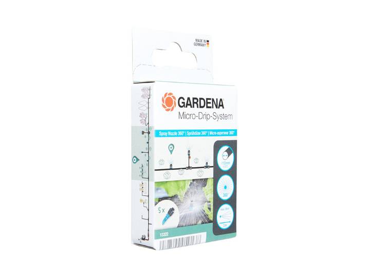 Gardena Sprühdüse 360 Grad 5 Stück