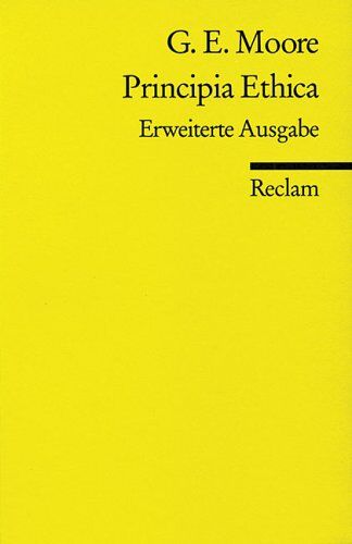 George E. Moore - Universal-Bibliothek Nr. 8375: Principia Ethica - Preis vom 04.10.2026 03:51:26 h