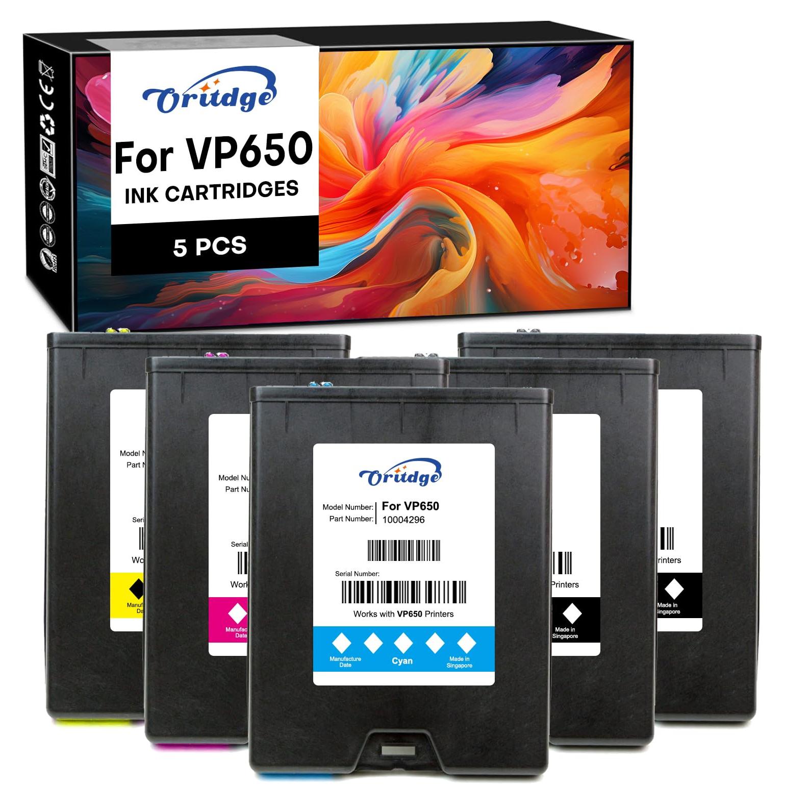 Tintenpatronen für VIP Color 650, 5er-Pack, 65.000 Seiten