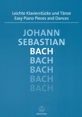 Bärenreiter Bach Leichte Klavierstücke