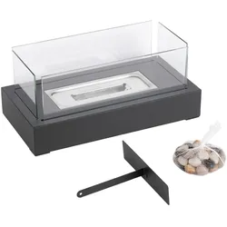 Haushalt International 57015 Tischkamin für Bio-Ethanol für Garten Outdoor Camping
