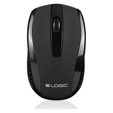 Logic LM-31W optical wireless mouse (Kabellos) (M-LC-LM31W-BK)